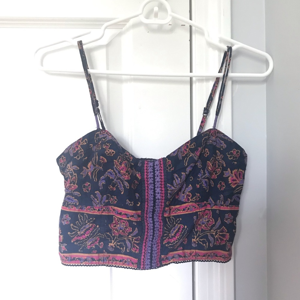 American Eagle crop top/bralette bohemian chic